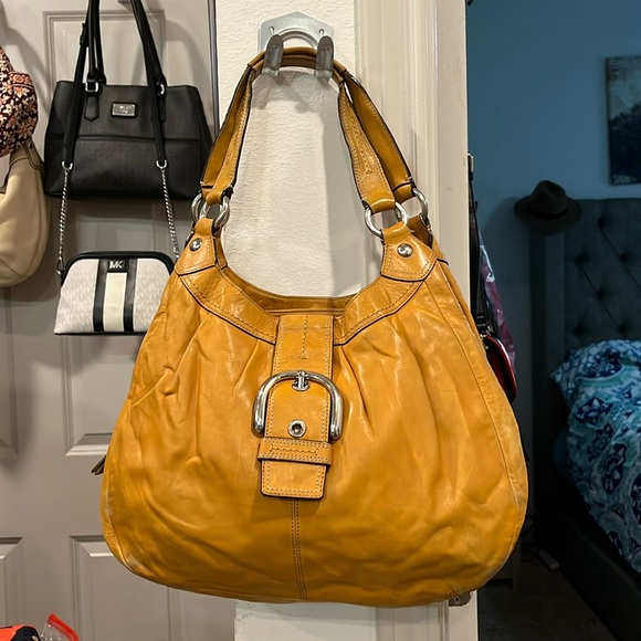 Coach Bags Coach Purse Vintage Mustard Color Poshmark